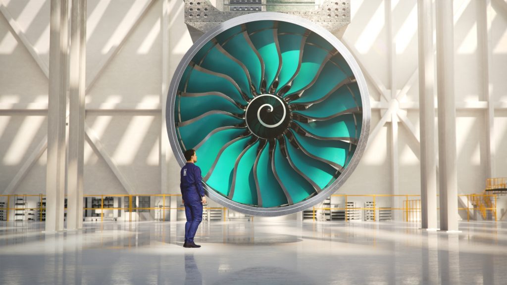 โรลส์-รอยซ์เริ่มผลิตใบพัดเครื่องบินขนาดใหญ่ที่สุดในโลก ทำจากวัสดุคอมโพสิต