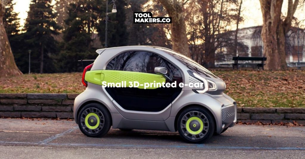 รถยนต์ไฟฟ้าขนาดเล็ก ผลิตด้วยการพิมพ์ 3 มิติ พร้อมจำหน่ายแล้ว