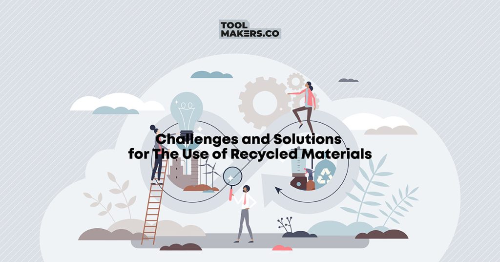 recycled materials in technical products