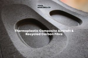 ชิ้นส่วนเครื่องบินเทอร์โมพลาสติกคอมโพสิตทำจากคาร์บอนไฟเบอร์รีไซเคิล